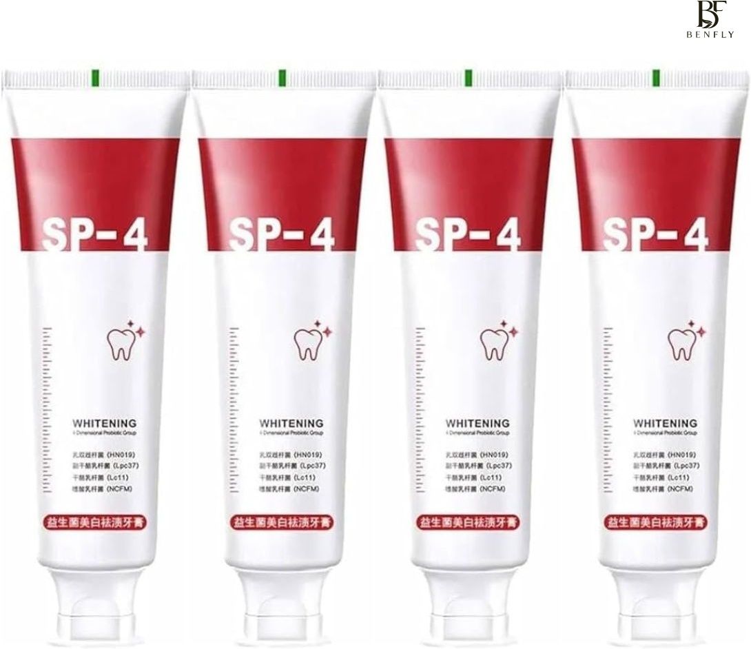 Sp 4 tooth paste - Encourages Confident Smile & Fresh Breath For Active Daily De Toothpaste-image-2