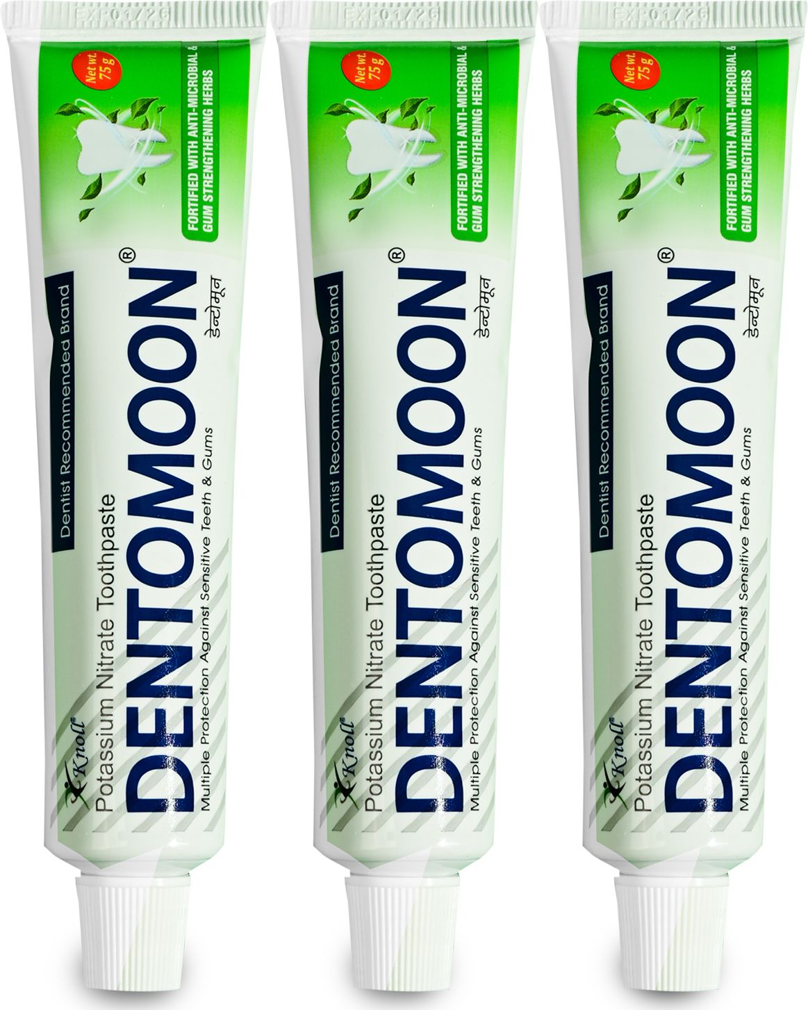 Dentomoon Toothpaste: Potassium Nitrate & Herbal Extracts for Complete Oral Care Toothpaste-image-41