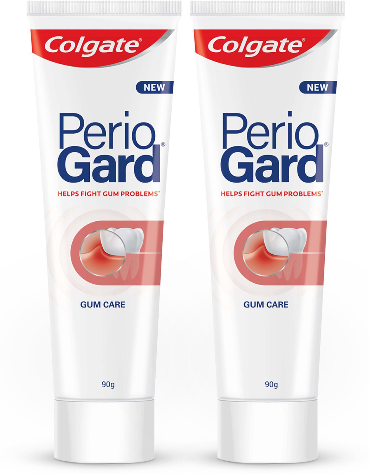 colgate PerioGard Gum Care Tooth paste, Scientifically Proven Formula (90gm x 2pcs) Toothpaste-picture-22