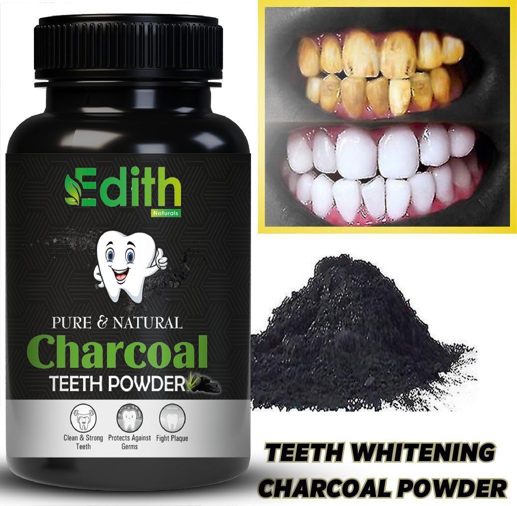 Coconut Shell Charcoal Teeth Whitening Powder Remove Bad Breath and Clean Teeth-image-28