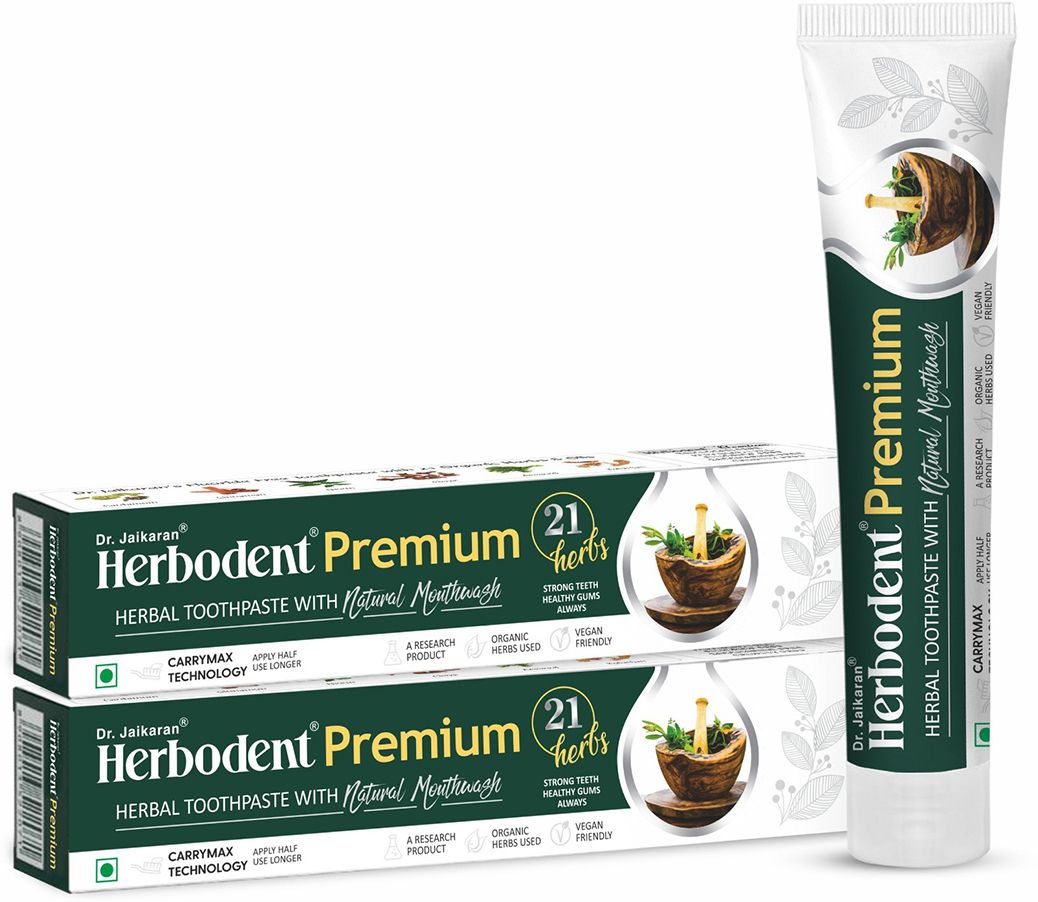 dr. jaikaran Herbodent Premium Herbal Toothpaste-picture-26