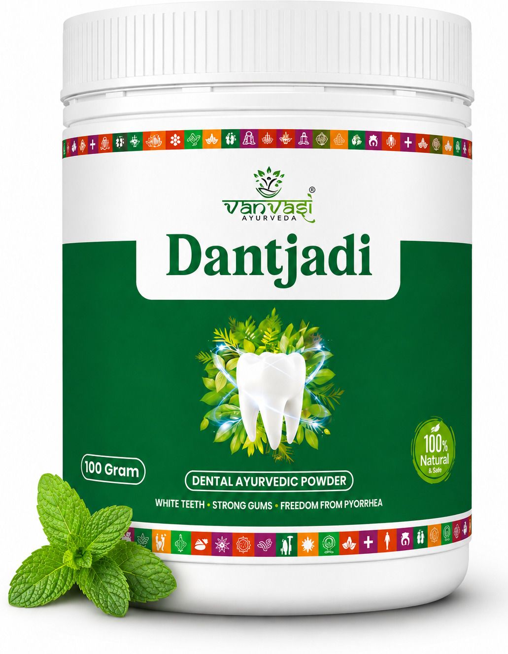 vanvasi ayurveda Dant Jadi Ayurvedic Tooth Powder Cure All Tooth Problems-picture-19