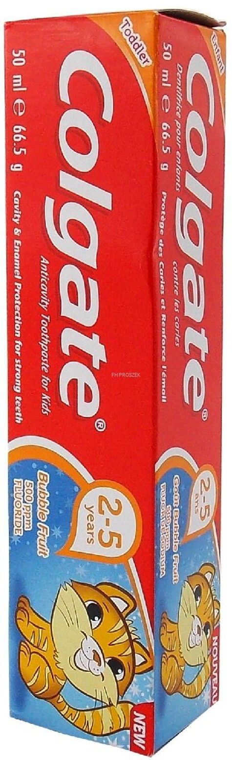 Kids Bubble Fruit 2-5 years Toothpaste