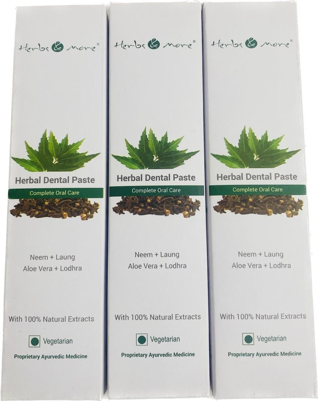 netsurf Herbs and More Herbal Dental Paste 125 g Toothpaste-picture-13