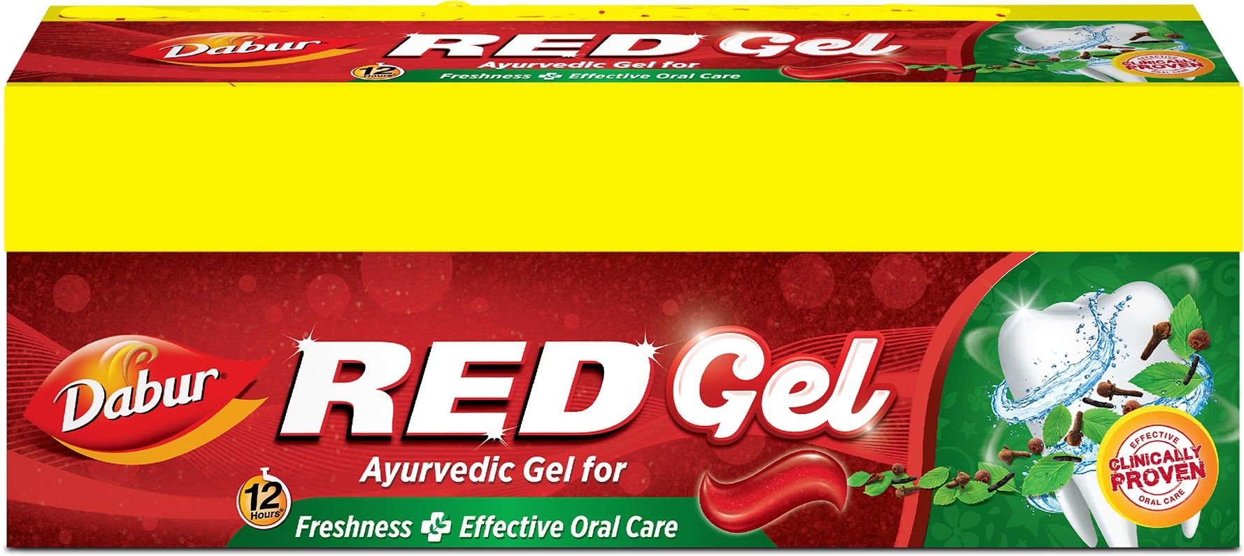 dabur Red Gel Paste (Combo Pack- 150g x 2) |Fresh Breath & Strong Cavity Protection Toothpaste-picture-40