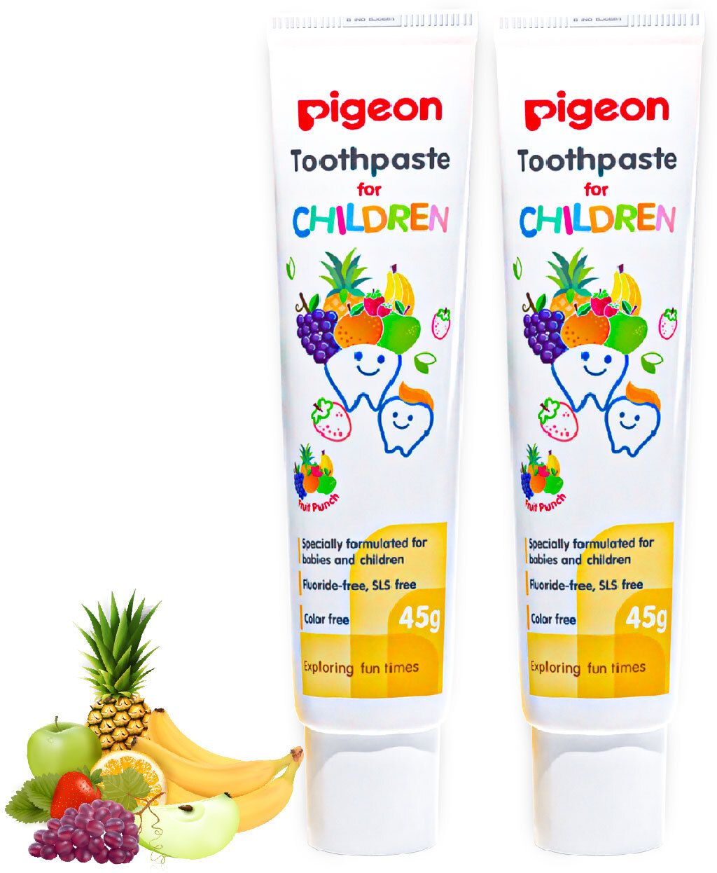 CHILDREN TOOTHPASTE FRUIT PUNCH, COMBO TOOTHPASTE Toothpaste
