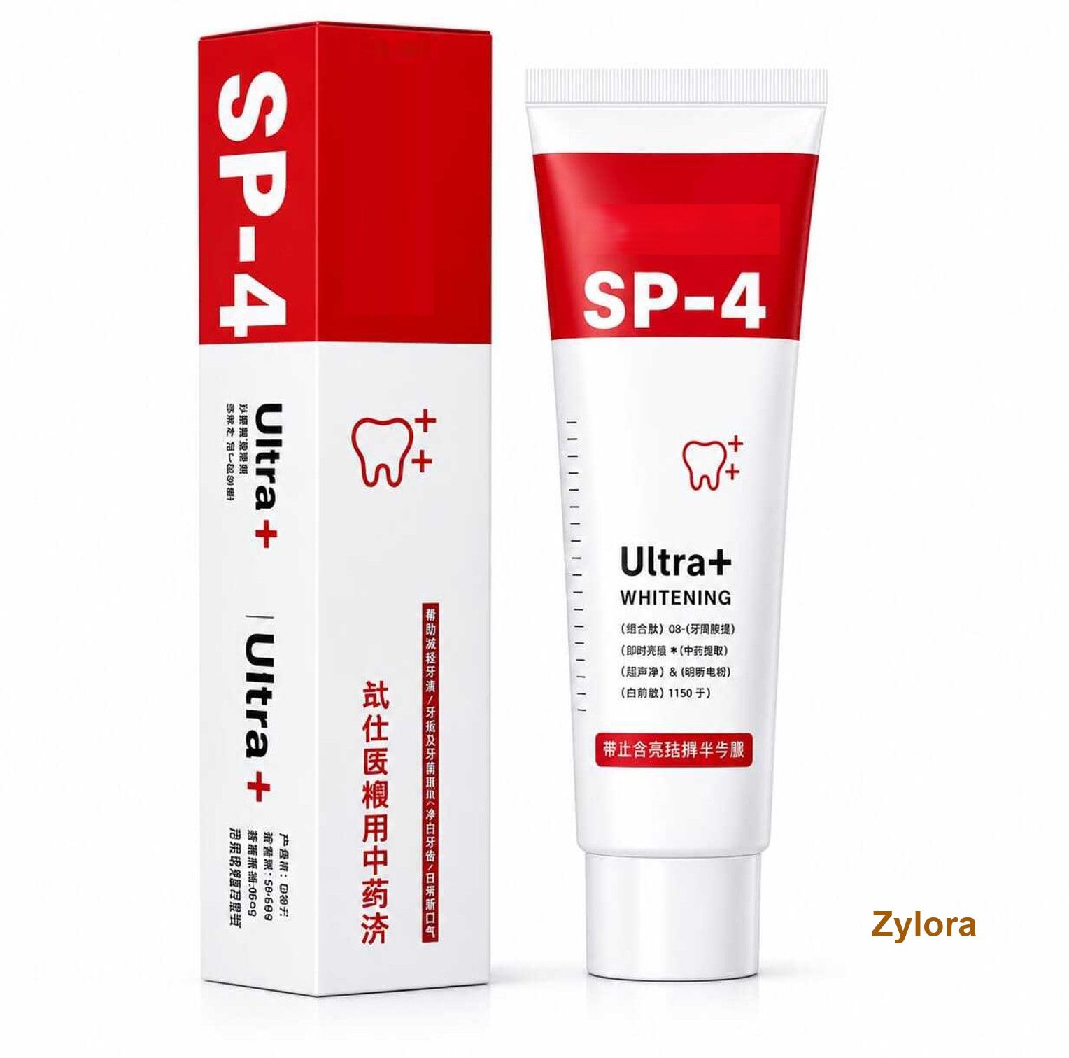 zylora SP 4 Ultra Whitening Toothpaste 30G Bright Teeth Daily Toothpaste-picture-42