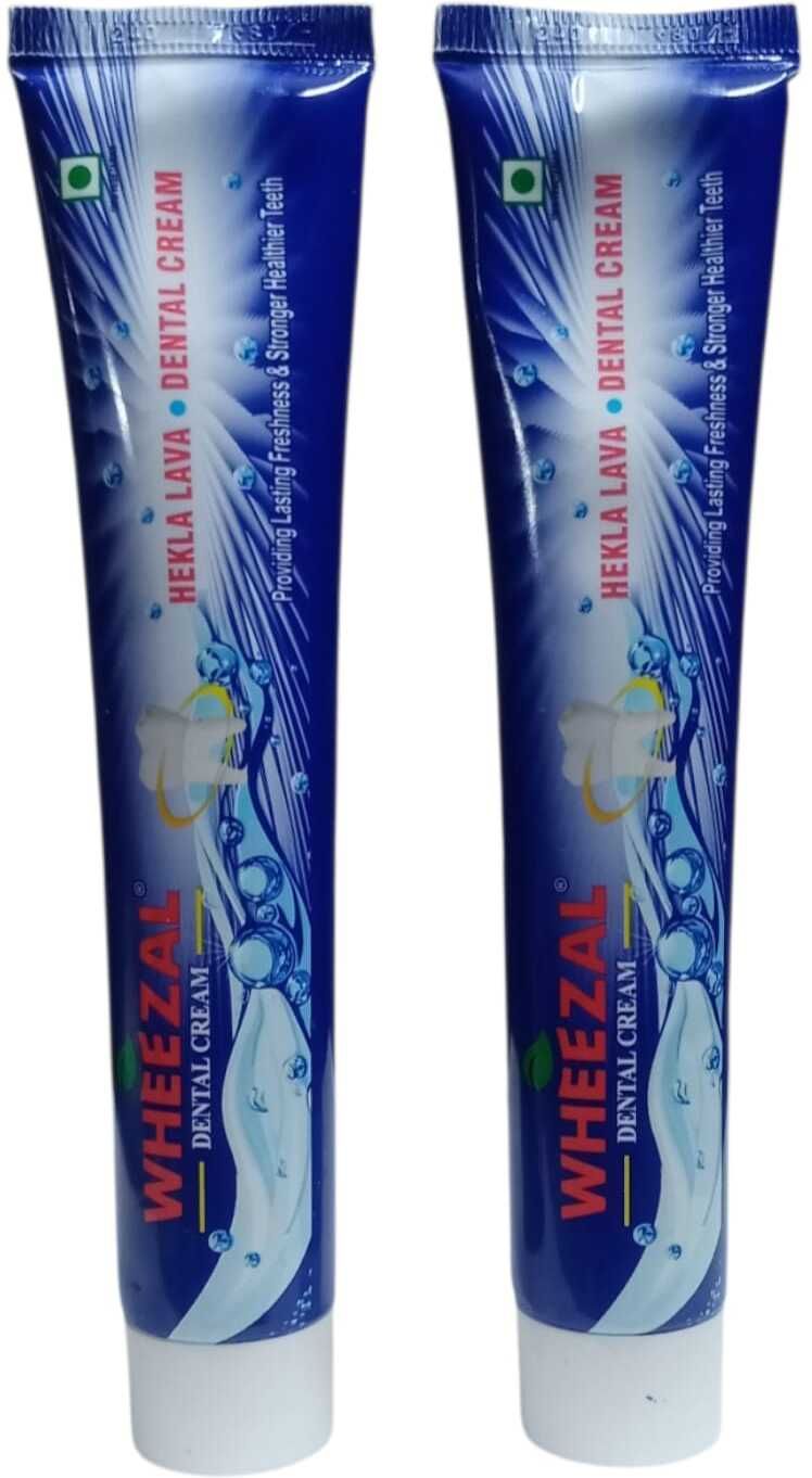 HEKLA LAVA DENTAL CREAM ( PASTE ) 100 GM + 2 = 200 GM Toothpaste-image-13