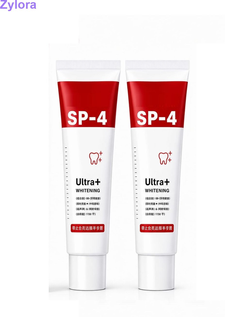 zylora SP 4 Ultra Whitening Toothpaste Clean Smile Pack Toothpaste-picture-11