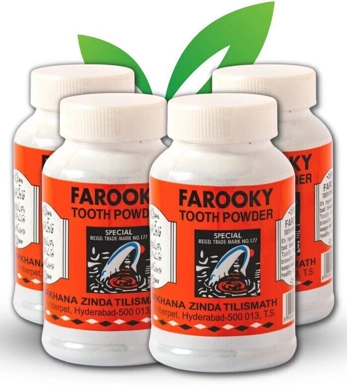 farooky Tooth Powder 80 Gm (Pack of 4)-picture-12