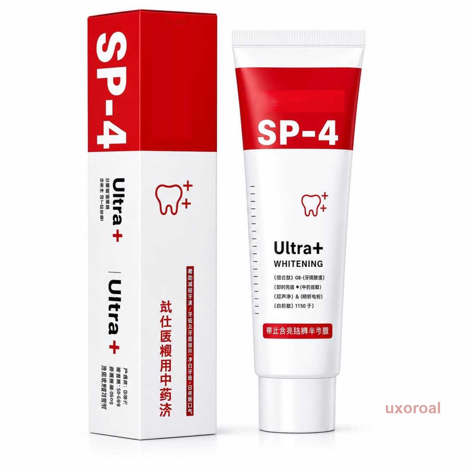 uxoroal SP 4 Whitening Toothpaste 30G Fresh Mint Care Toothpaste-picture-35