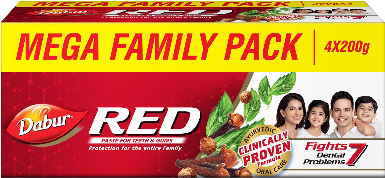 Red Ayurvedic Toothpaste Toothpaste