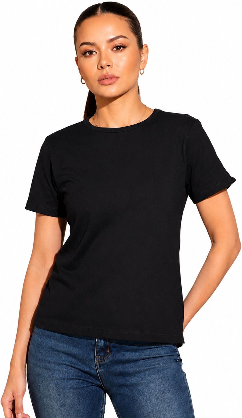 Casual Cap Sleeves Solid Women Black Top-image-20
