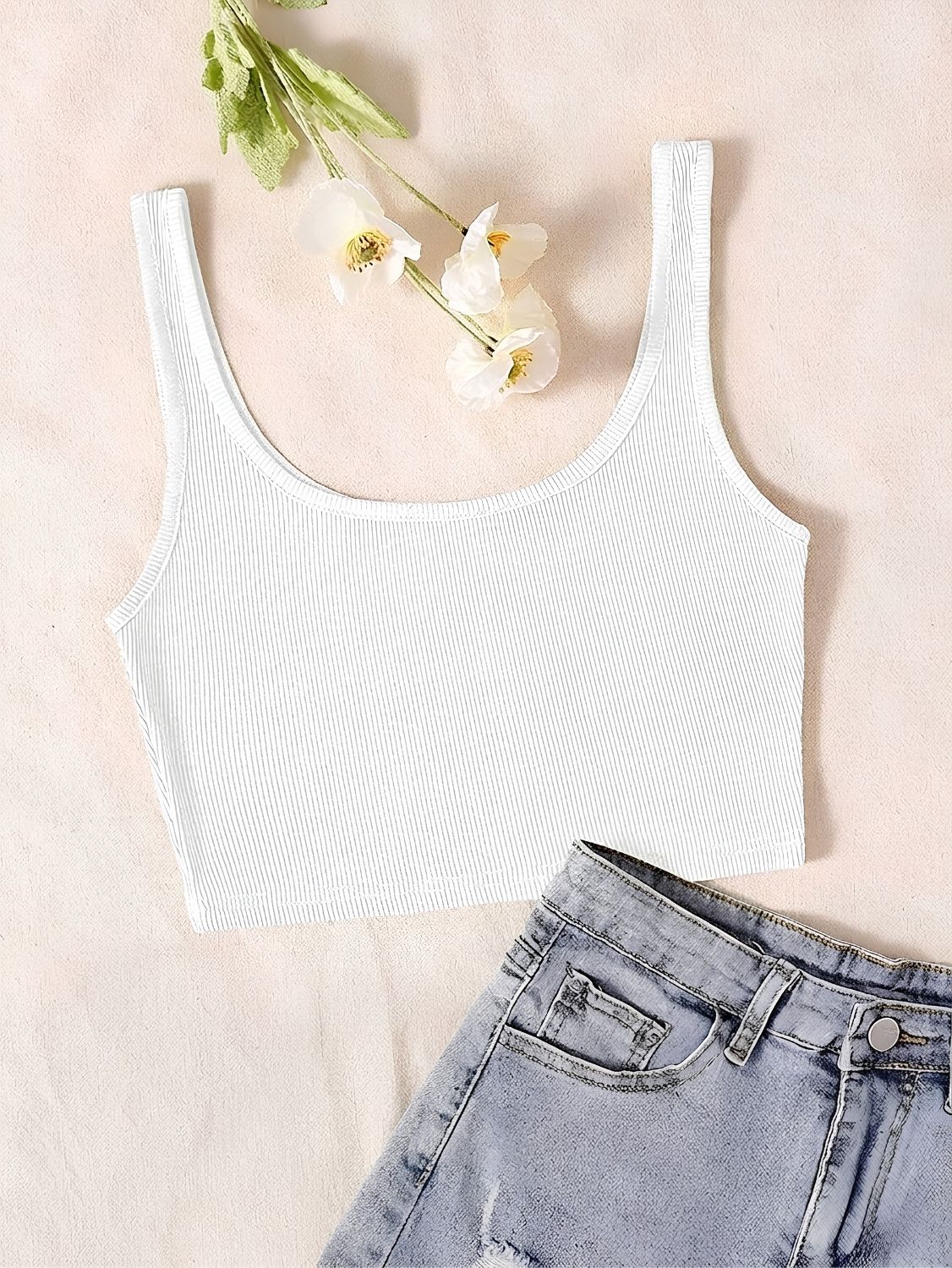 feverfew Casual Regular Sleeves Self Design Women White Top-picture-13