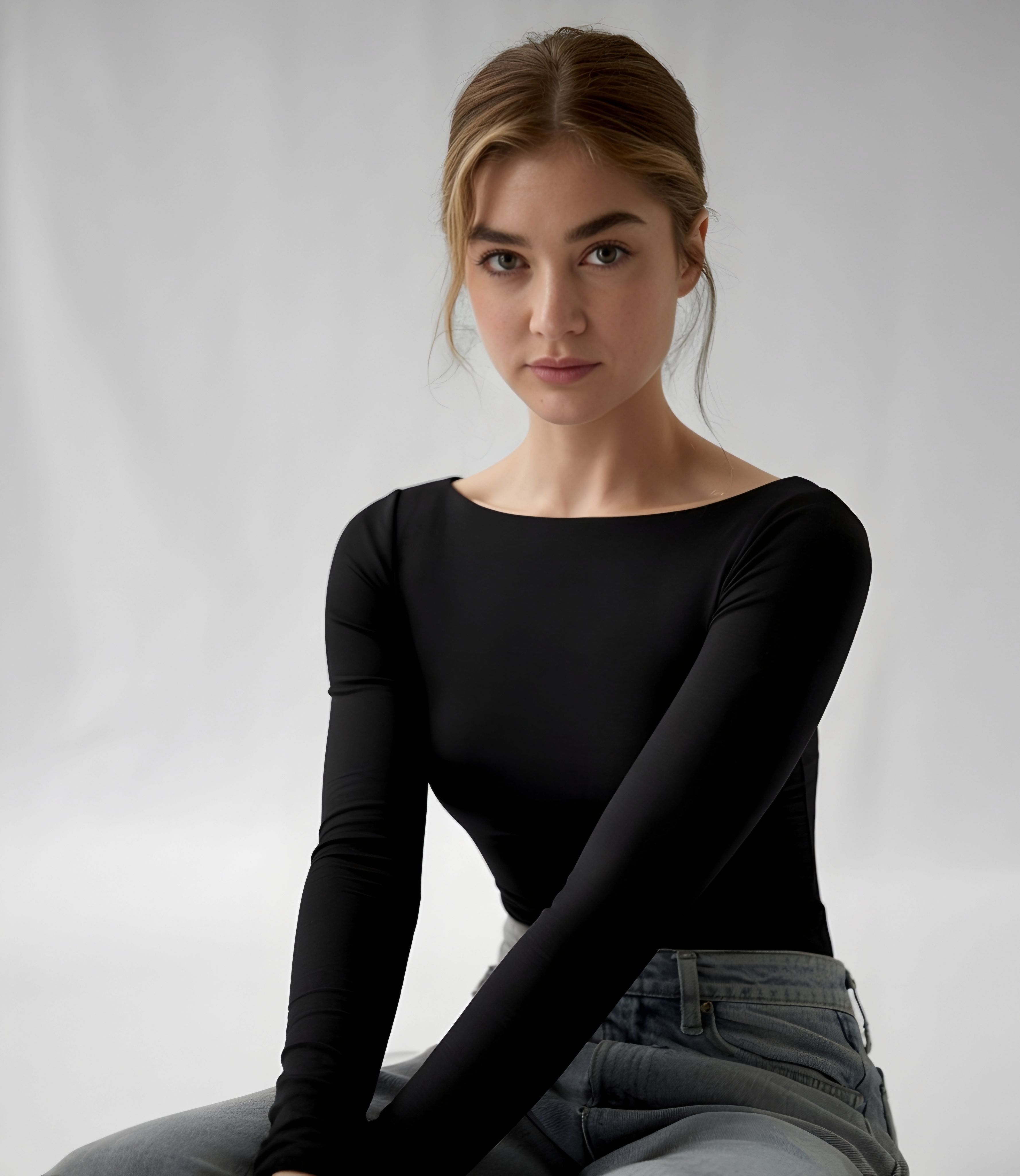sightbomb Casual Regular Sleeves Solid Women Black Top-picture-20