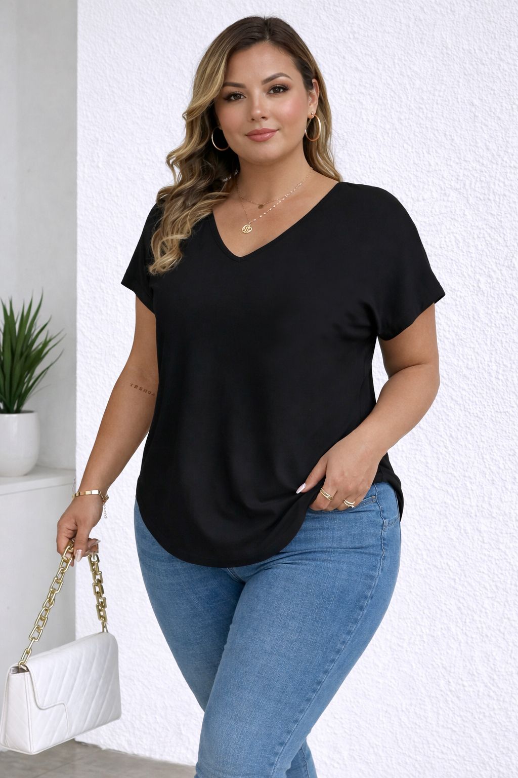 Casual Raglan Sleeves Solid Women Black Top-image-35