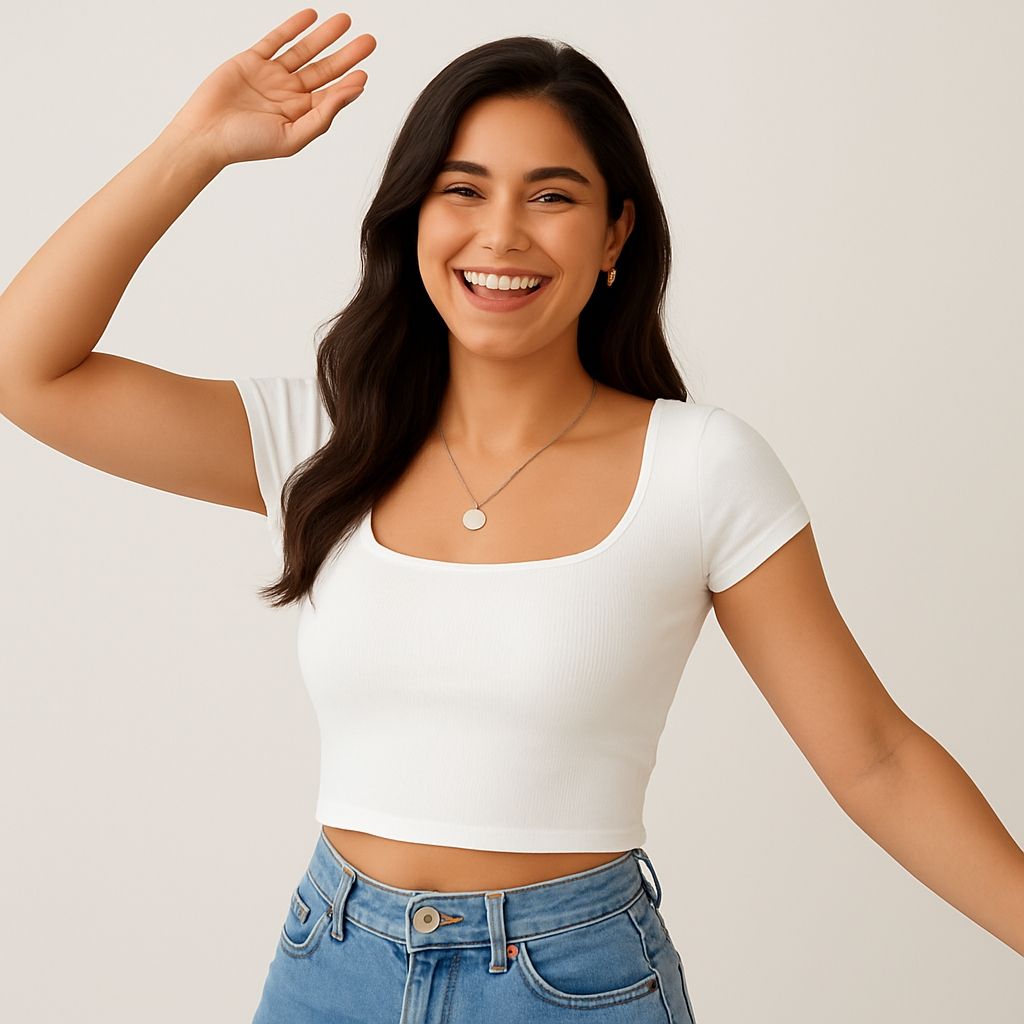 Casual Raglan Sleeves Solid Women White Top