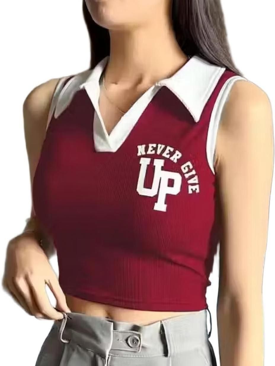 Casual Regular Sleeves Self Design Women Maroon Top-image-37