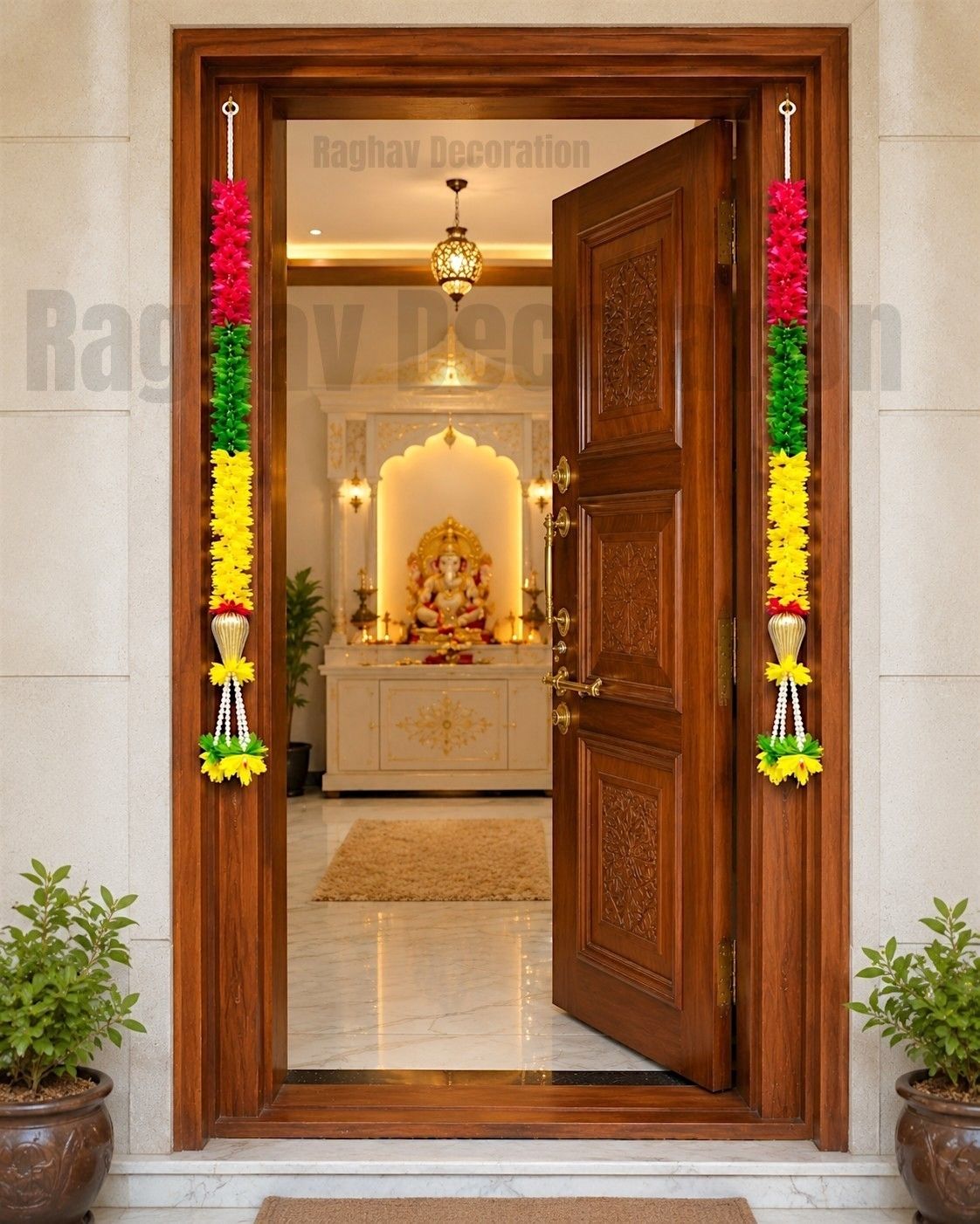 Decorative Multicolor Door Hanging Toran for Home Entrance Pack of 2 Toran-image-17