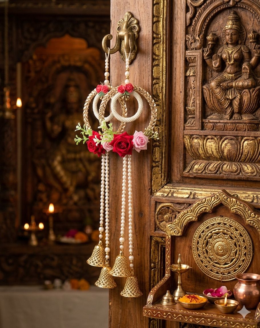Artisan Crafted Traditional Hanging for Home Decor Pack of 2 Toran-image-3