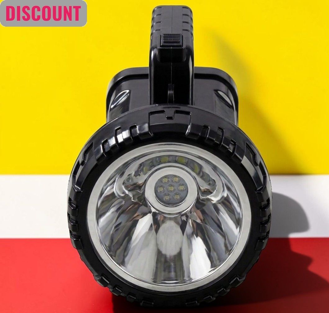 3baan X685 Heavy Duty Rechargeable LED Torch High Brightness Long Distance Flashlight Torch-picture-6