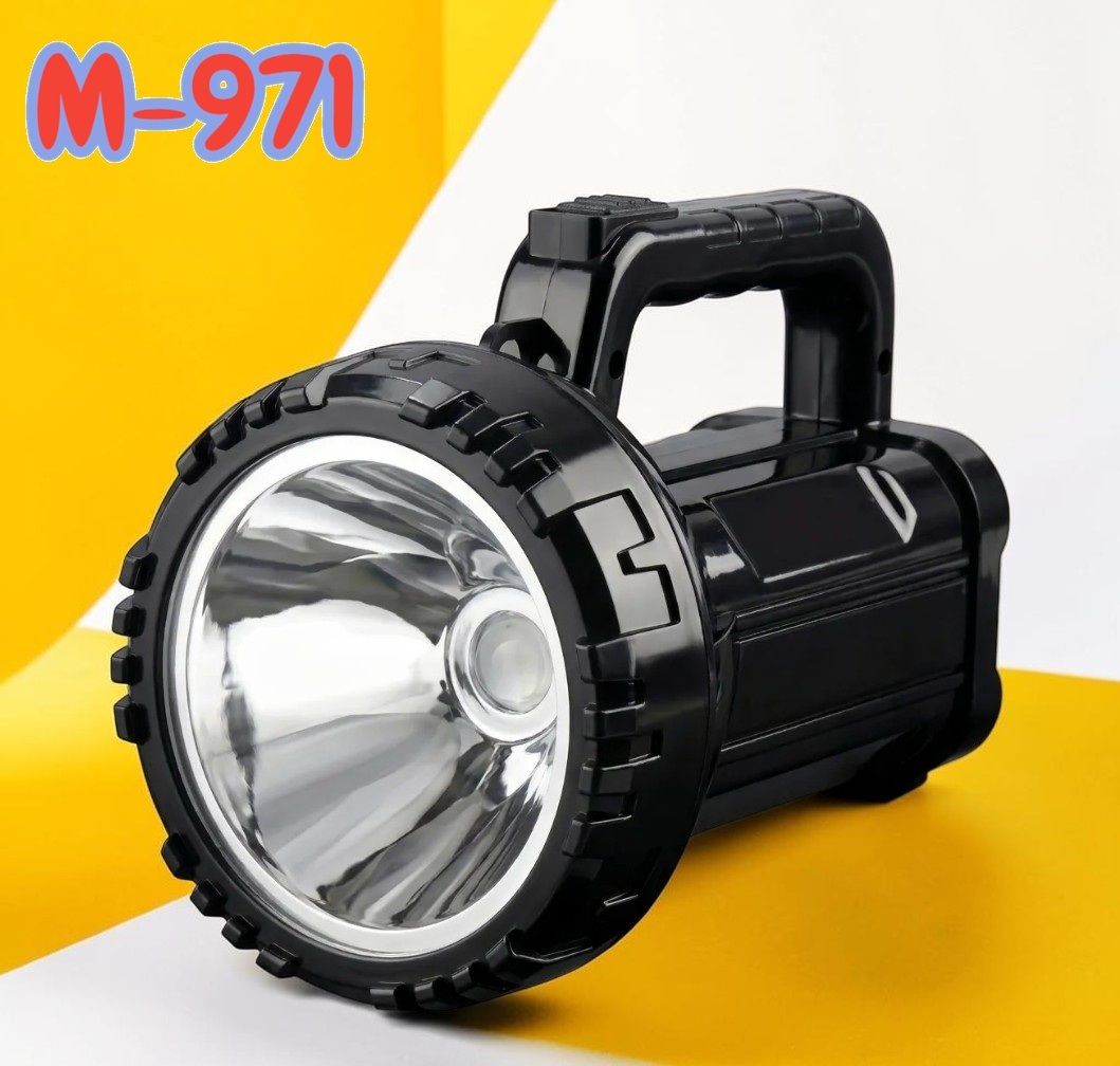 shamsa X119 Long Range LED Torch Rechargeable Handheld Search Light for Home & Outdoor Torch-picture-21