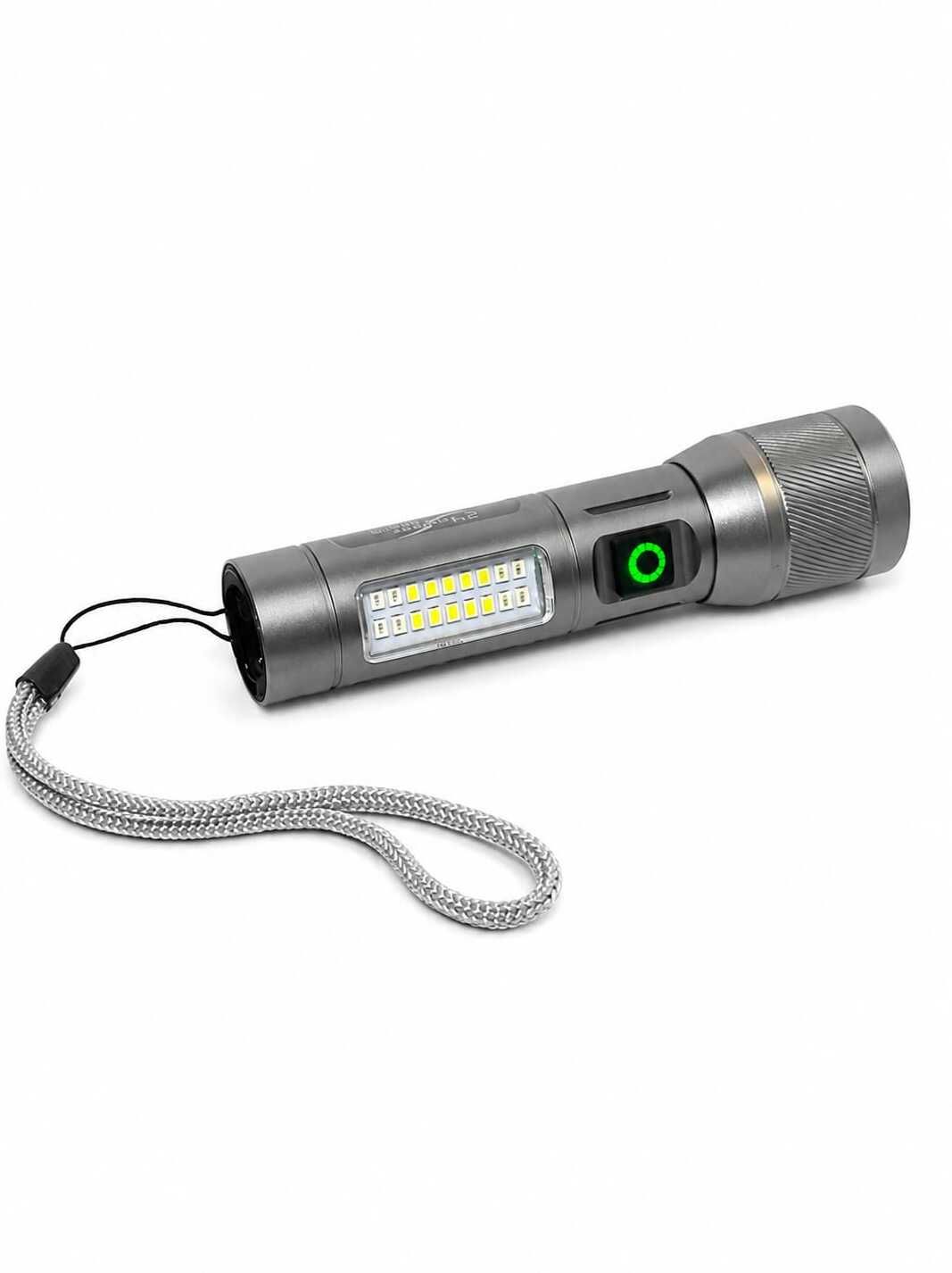 EN-5135 Metal Led Light Long Range 1000 Meter 1 Km High Power Zoomable & Type-C Torch-image-43