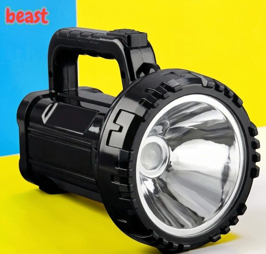 X450 Long Range Rechargeable LED Flashlight Torch Camping Home Emergency Use Torch-image-26