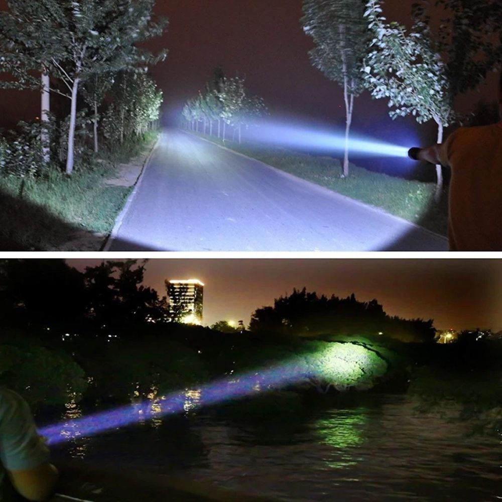 3 mode led 80W zoomable 2400mAh battery capacity emergency torchlight 6 hrs Torch Emergency Light-image-26