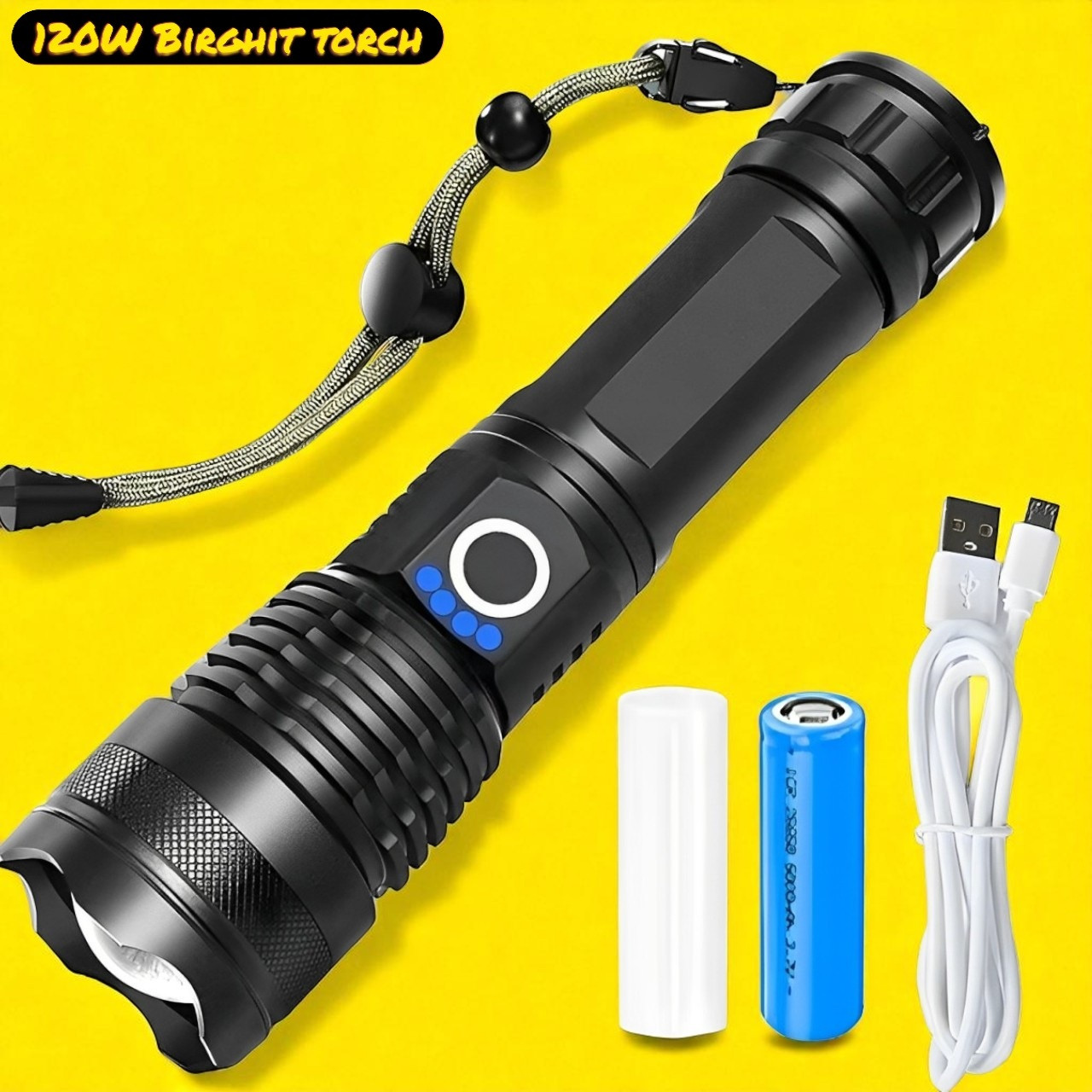 sagaft X101 Durable Powerful Torch – Bright LED Torch Built for Extreme Conditions Torch image 1
