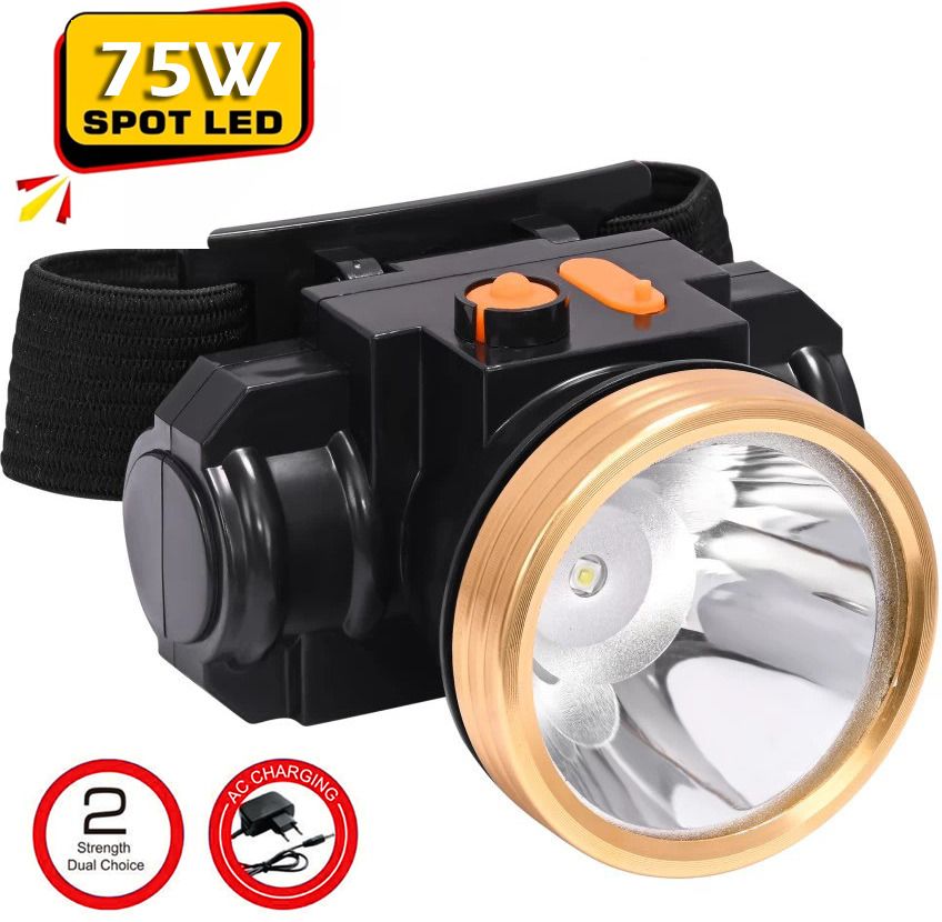 firstlike Long-lasting rechargeable waterproof high-power lithium battery headlight lam Torch-picture-22