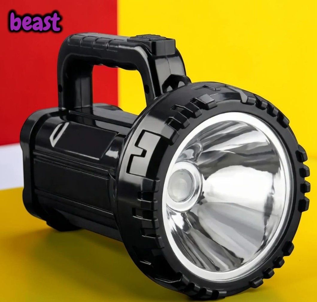 X650 Long Range Rechargeable LED Flashlight Torch Camping Home Emergency Use Torch-image-20