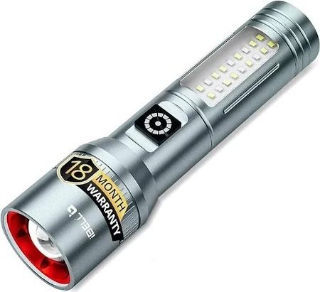 m15 (M15 ZOOMABLE METAL)5 Modes Flashlight, Super Bright Cree T6 LED Torch Torch-image-18