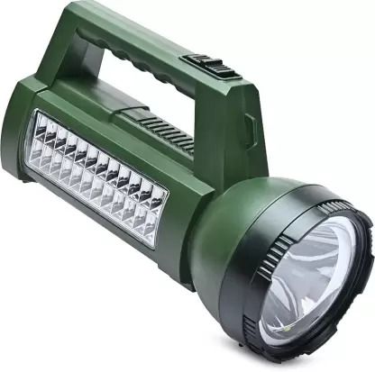ecosky LED PORTABLE RECHARGEABLE SEARCHLIGHT WITH SIDE EMERGENCY LIGHT Torch-picture-29