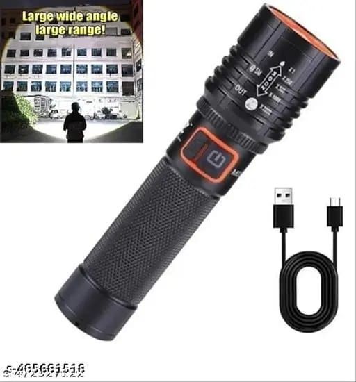 Torch Light LED Flashlight Long Distance Beam Range with 035 Torch Torch-image-47