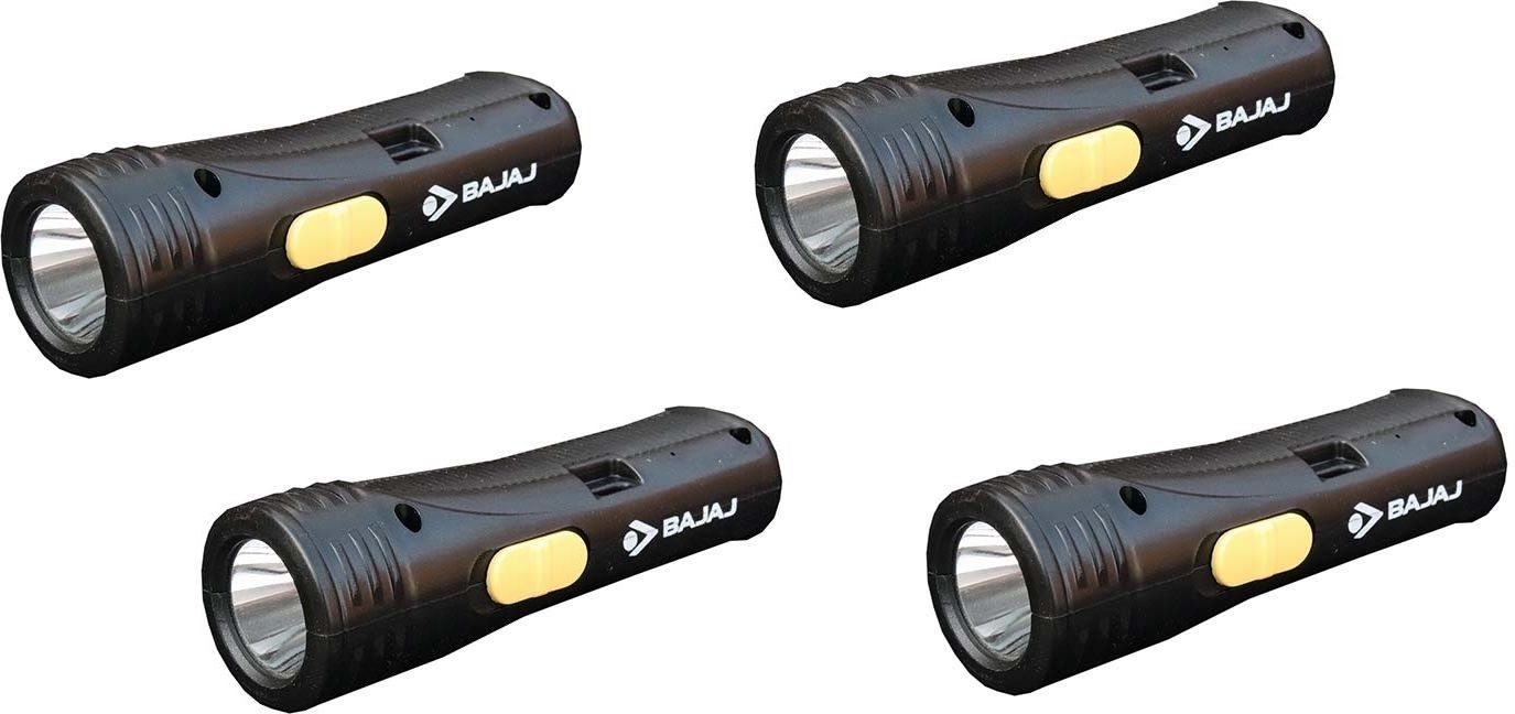 bajaj Raftaar Mini 1 Watts Led Black Rechargeable Torch-04 Torch-picture-11