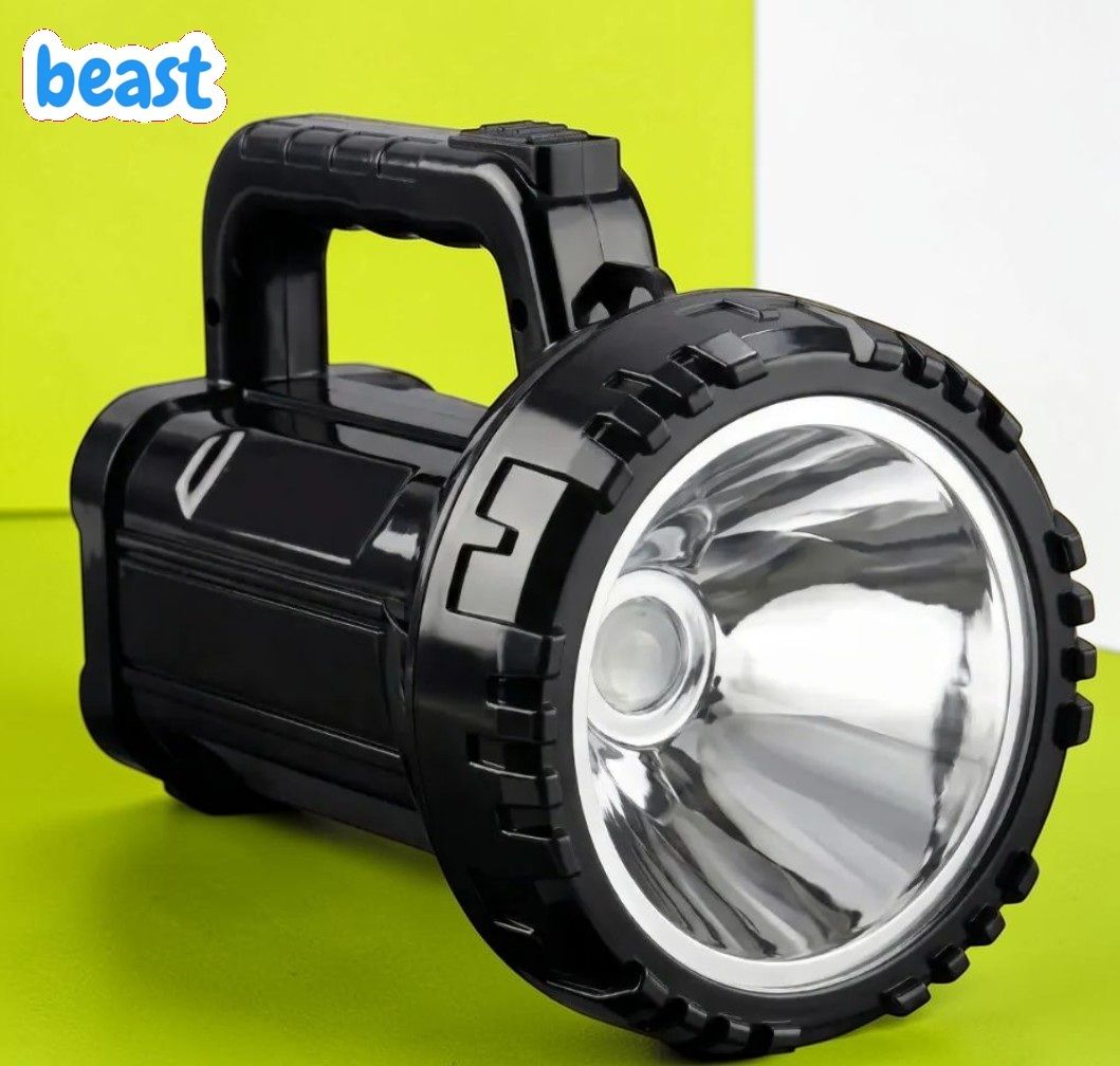 X815 Heavy Duty Rechargeable LED Torch High Brightness Long Distance Flashlight Torch-image-48