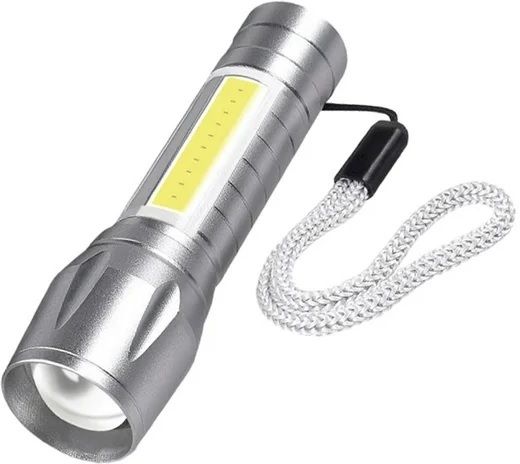 ecosky Rechargeable Small Powerful 1000 Lumenss Super Bright Flashlight Zoomable Torch-picture-42