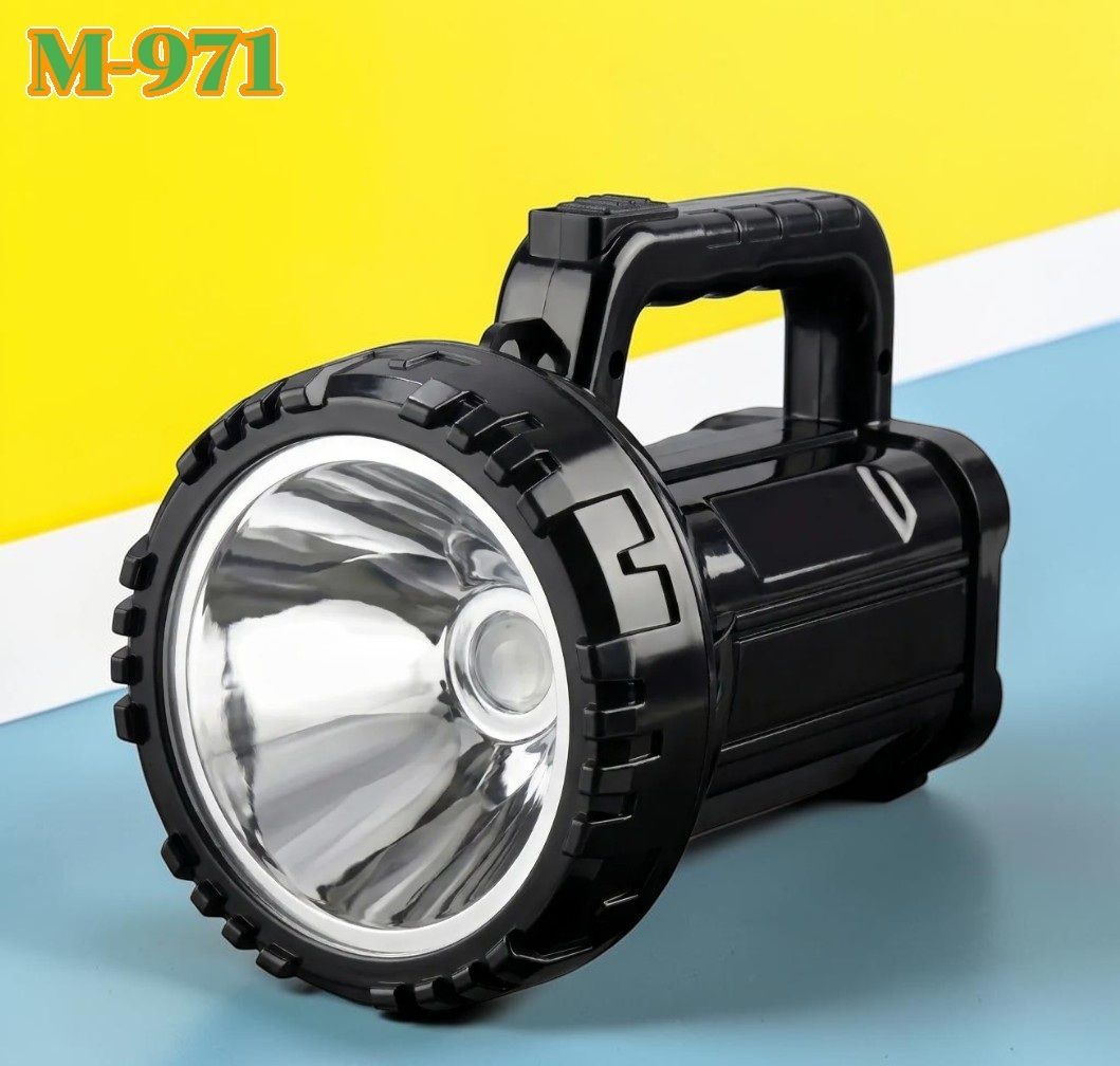 X281 Rechargeable LED Torch Light High Brightness Long Range Search Light Torch-image-3