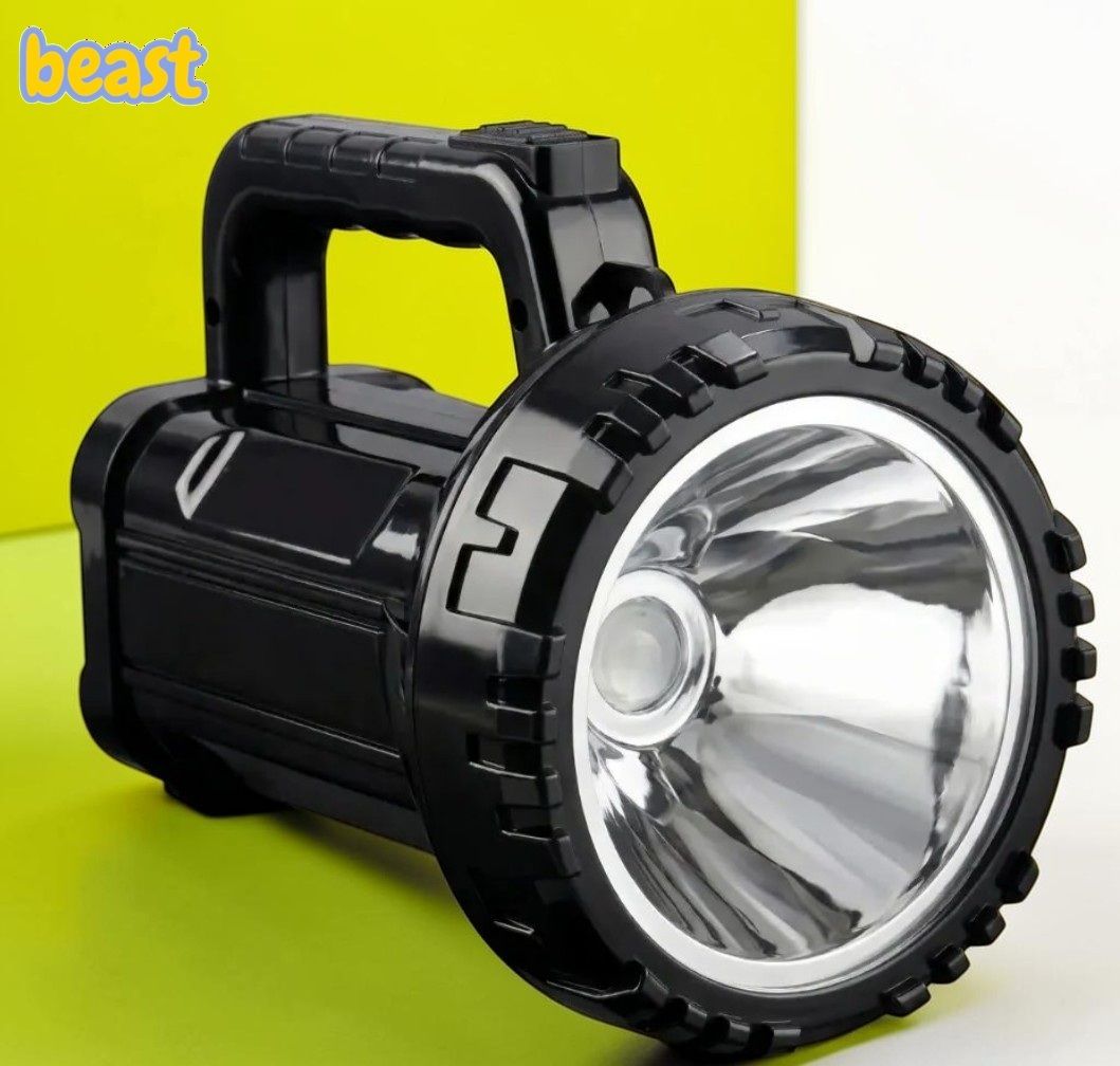 3baan X466 Portable Rechargeable LED Torch Waterproof Emergency Search Flashlight Torch-picture-3