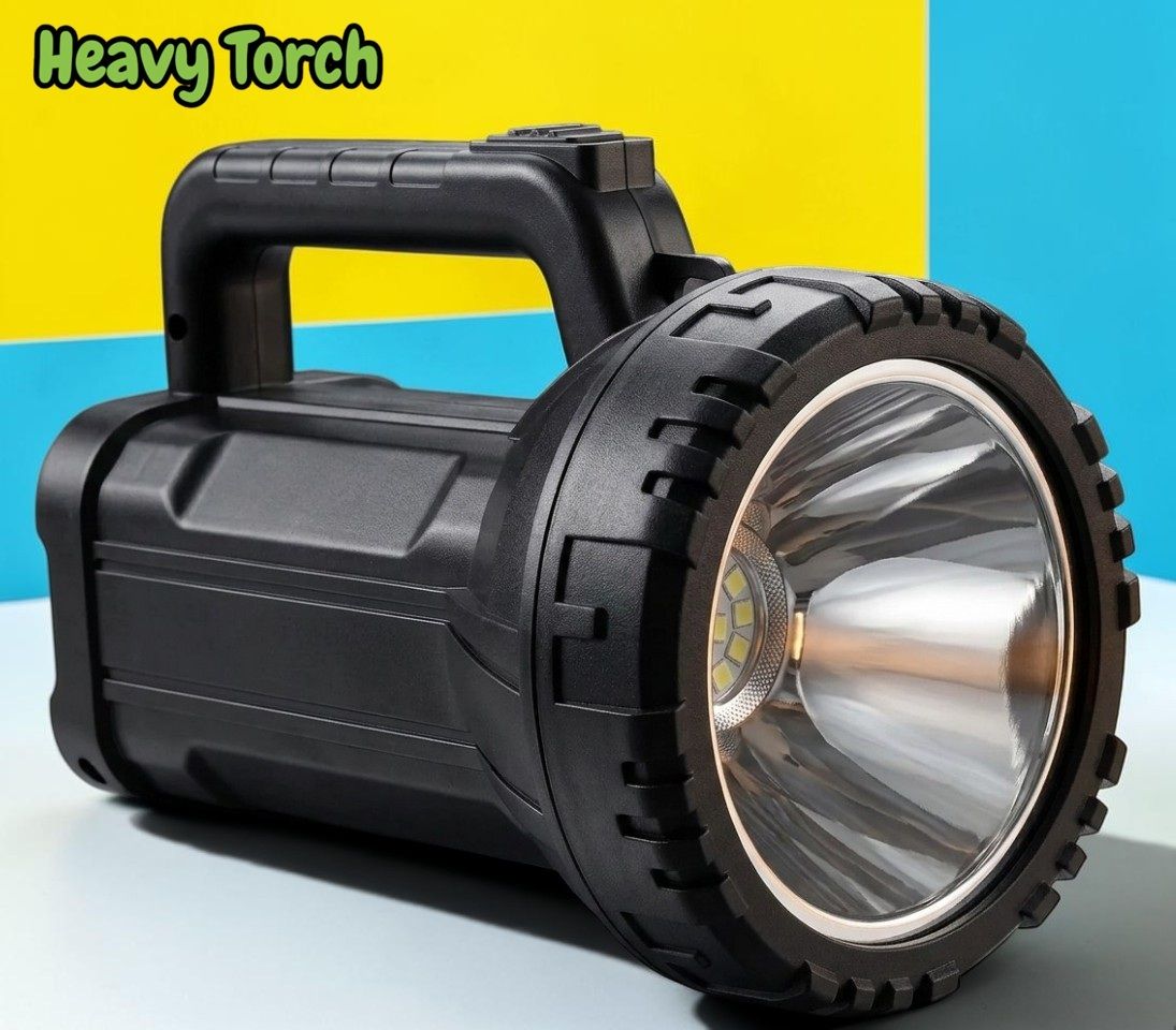 3baan X307 Super Bright Kisan LED Torch Rechargeable Flashlight for Daily Use Torch-picture-3