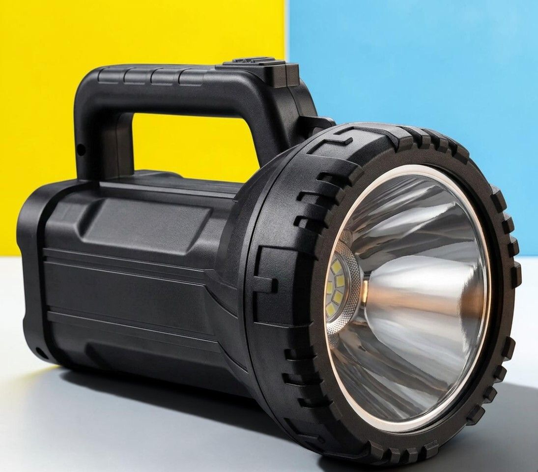 3baan X215 Heavy Duty Kisan Rechargeable LED Torch for Home, Farm & Camping Torch-picture-49