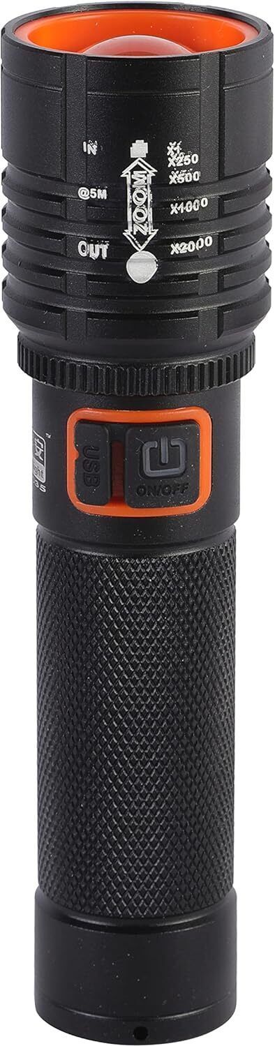 joyal Metal Led Light Long Range 1000 Meter|1 Km High Power Zoomable & Type-C Torch-picture-20