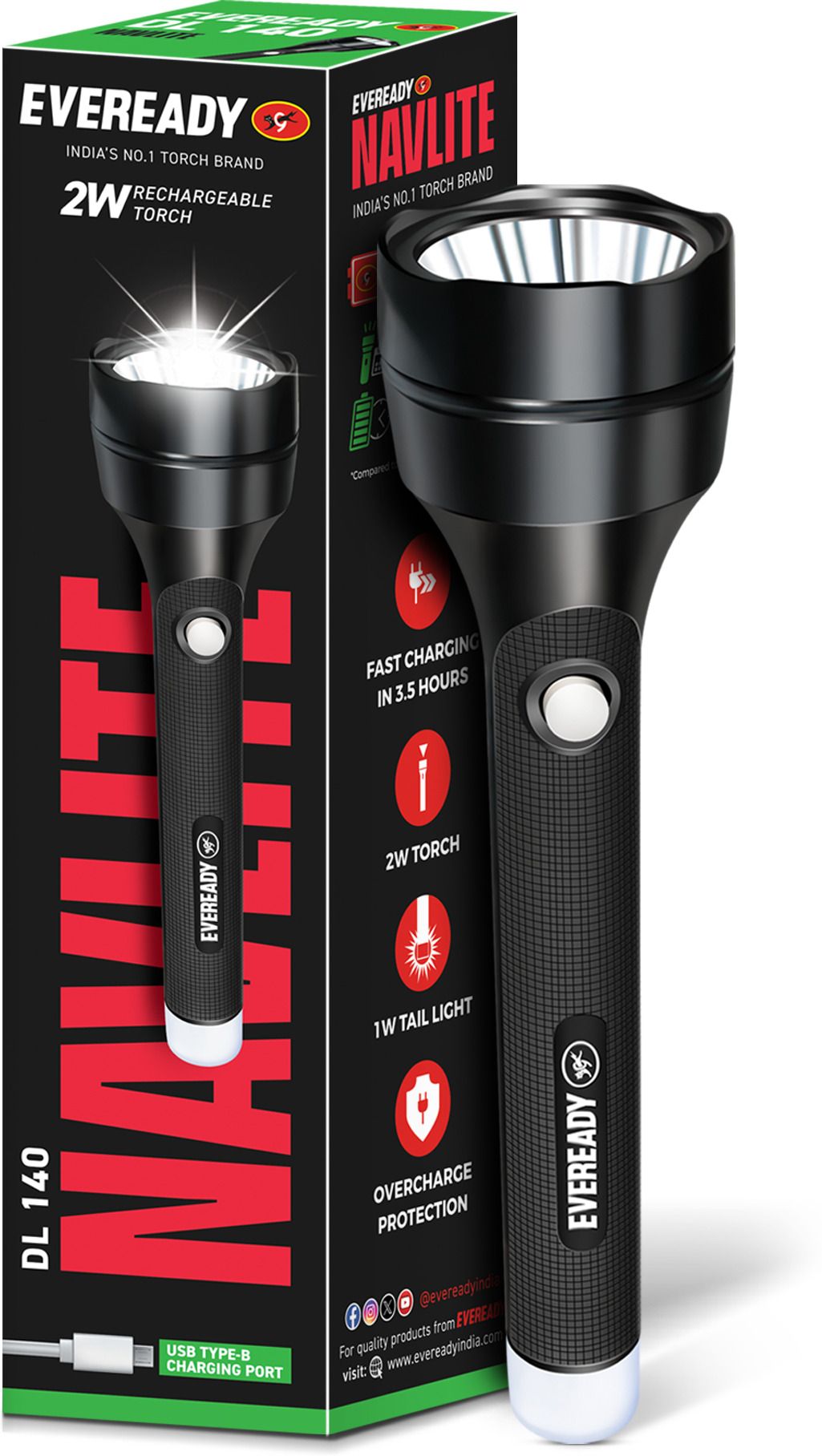 eveready Navlite DL140 Torch-picture-22