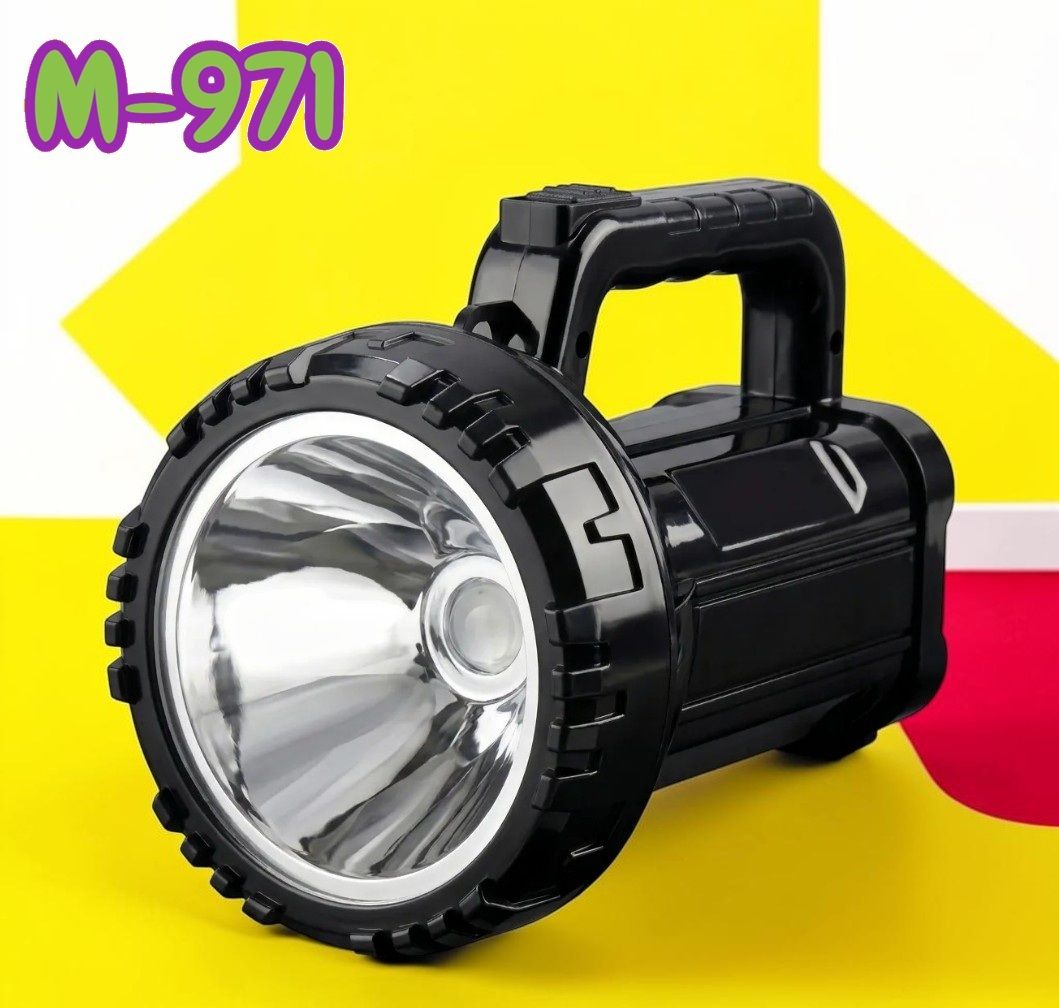 3baan X386 Portable Rechargeable Search Light High Beam LED Emergency Torch for Home Torch-picture-18