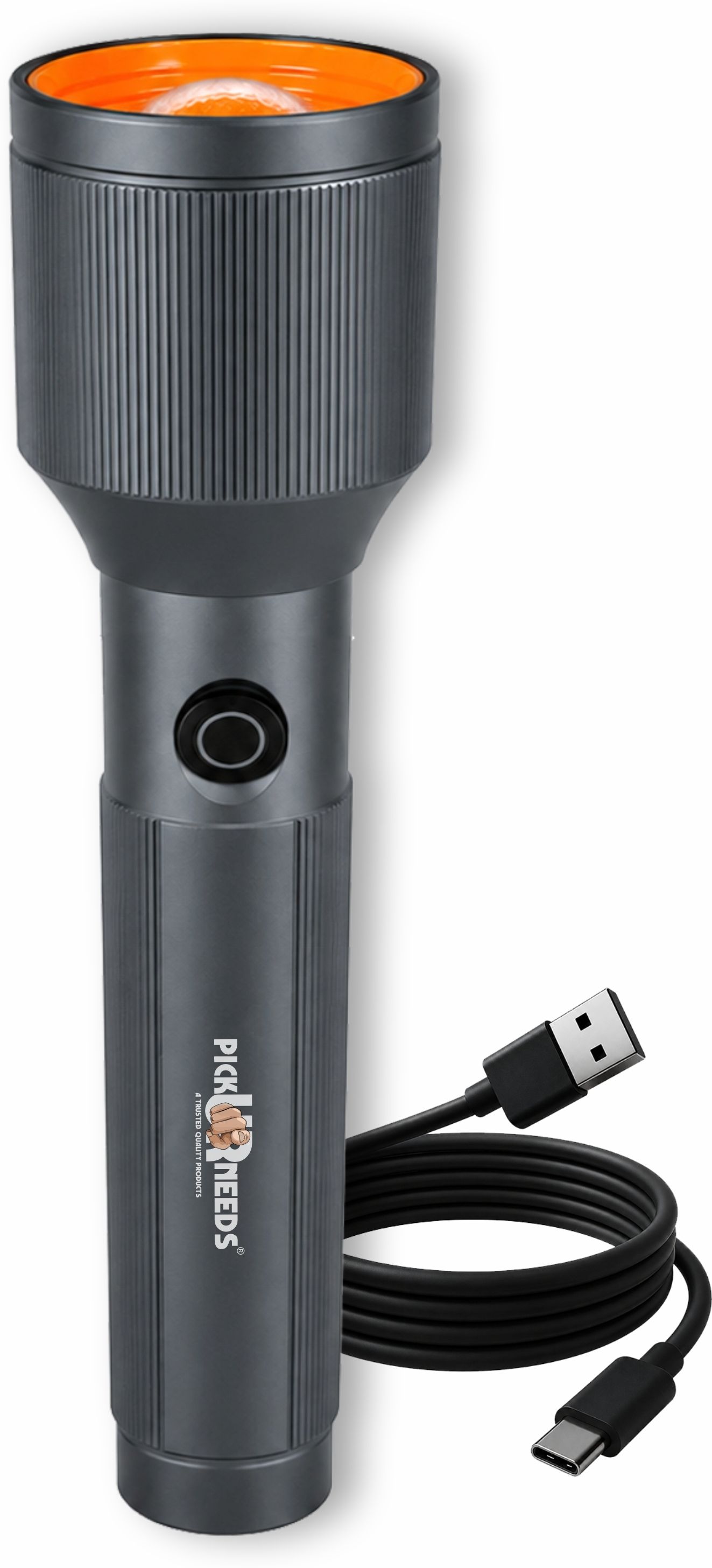 pick ur needs Rechargeable 150W LED Metal Search Light with 3000mAh Battery Zoom Focus Torch-picture-15