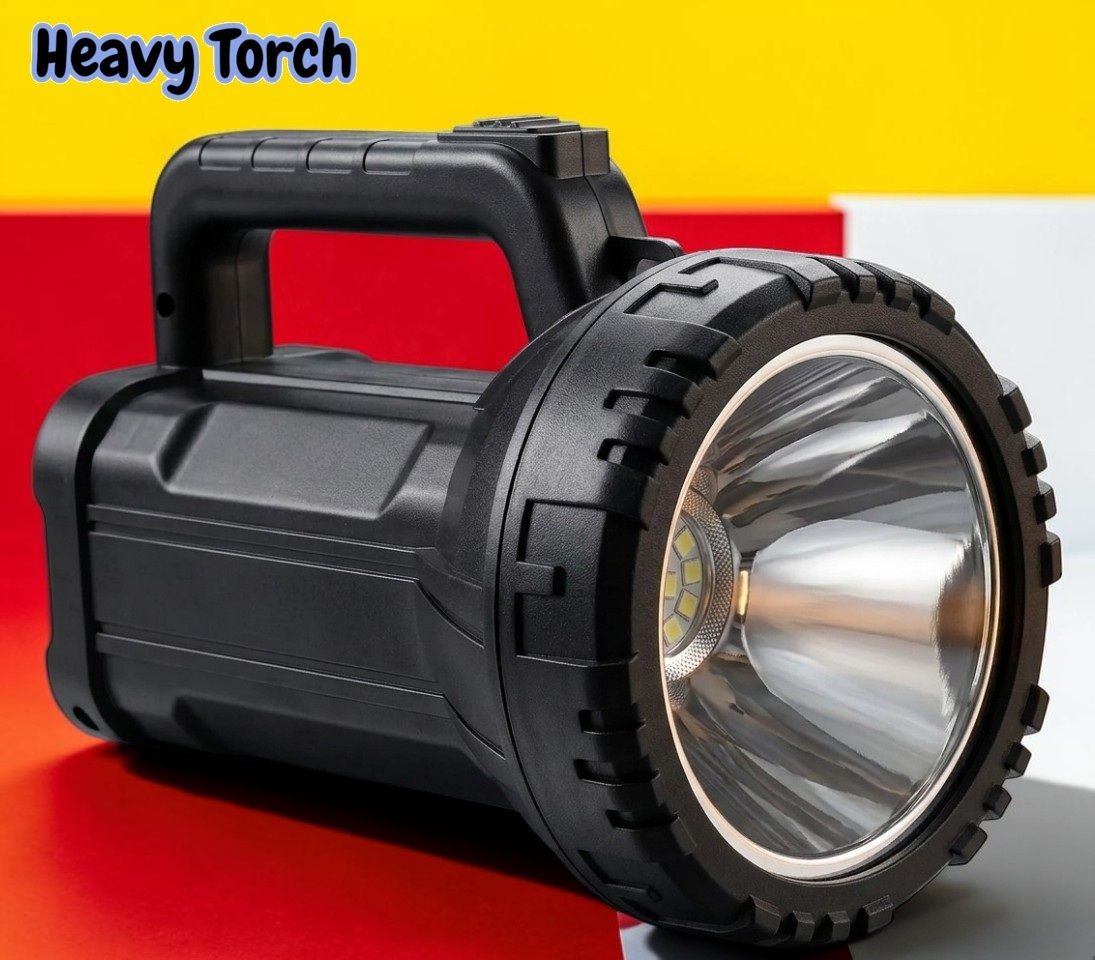 3baan X129 Kisan Emergency Rechargeable Torch with Long Range Bright LED Light Torch-picture-7