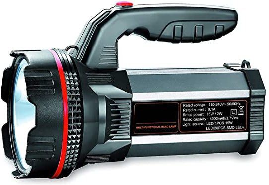 Long Range 100 Watt Laser Torch With Side 20 HW Big SMD Emergency Light Torch-image-32