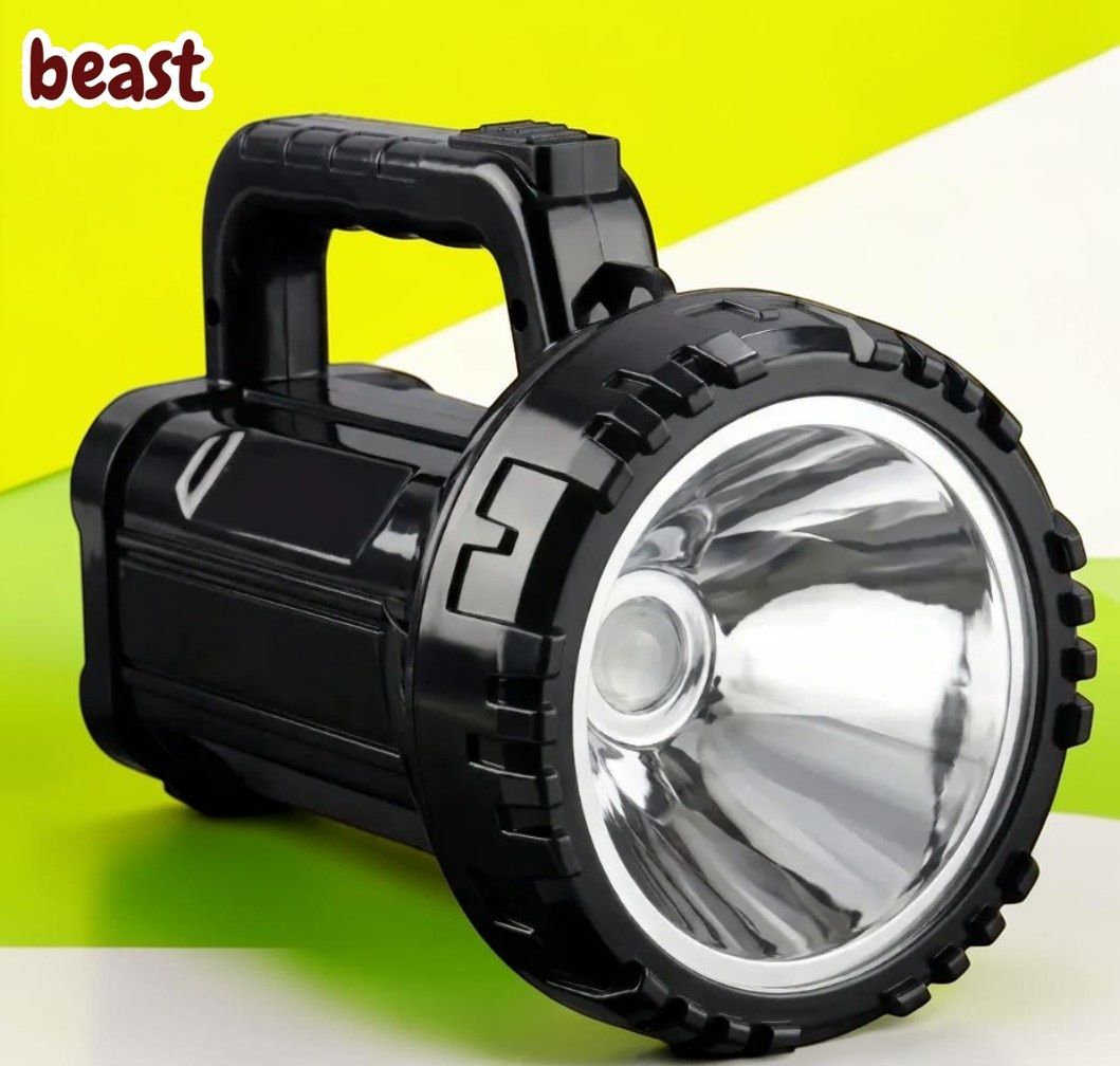 X550 Long Range Rechargeable LED Flashlight Torch Camping Home Emergency Use Torch-image-17