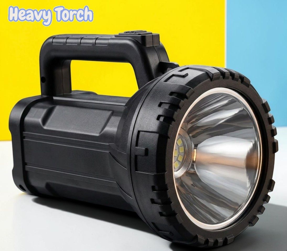 3baan X278 Rechargeable Kisan Search Light High Power LED Torch for Outdoor Use Torch-picture-1
